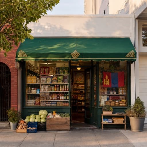 Storefront placeholder for Orkhon Market